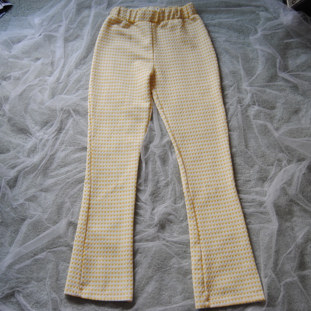 Yellow Gingham Urban Outfitters Flares